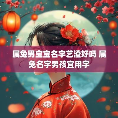 属兔男宝宝名字艺澄好吗 属兔名字男孩宜用字