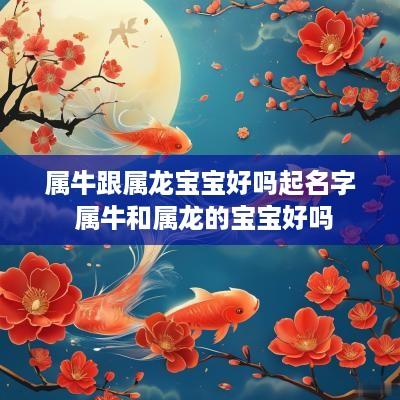 属牛跟属龙宝宝好吗起名字 属牛和属龙的宝宝好吗
