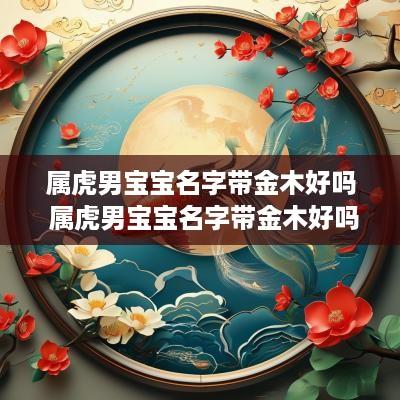 属虎男宝宝名字带金木好吗 属虎男宝宝名字带金木好吗怎么取