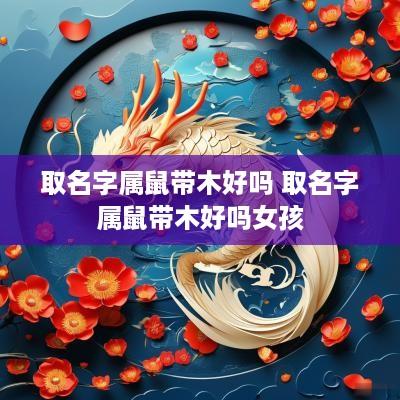 取名字属鼠带木好吗 取名字属鼠带木好吗女孩 取名字属鼠带木好吗 取名字属鼠带木好吗女孩
