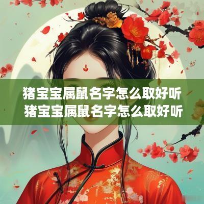 猪宝宝属鼠名字怎么取好听 猪宝宝属鼠名字怎么取好听点