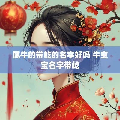 属牛的带屹的名字好吗 牛宝宝名字带屹