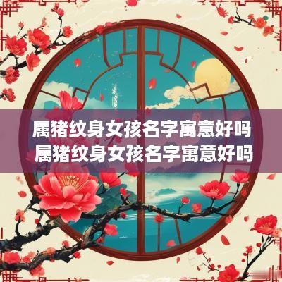 属猪纹身女孩名字寓意好吗 属猪纹身女孩名字寓意好吗图片