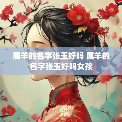 属羊的名字张玉好吗 属羊的名字张玉好吗女孩
