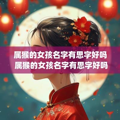 属猴的女孩名字有思字好吗 属猴的女孩名字有思字好吗好听吗