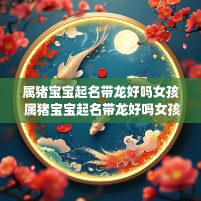 属猪宝宝起名带龙好吗女孩 属猪宝宝起名带龙好吗女孩子