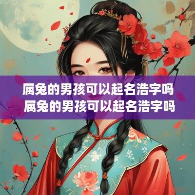 属兔的男孩可以起名浩字吗 属兔的男孩可以起名浩字吗好吗