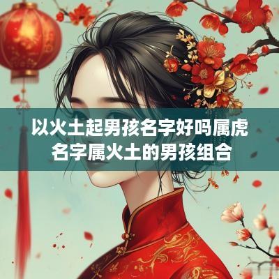 以火土起男孩名字好吗属虎 名字属火土的男孩组合