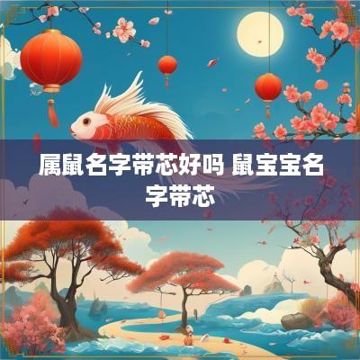属鼠名字带芯好吗 鼠宝宝名字带芯