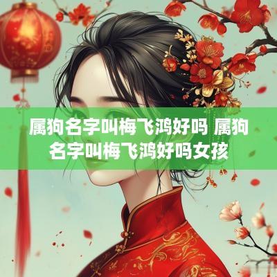 属狗名字叫梅飞鸿好吗 属狗名字叫梅飞鸿好吗女孩