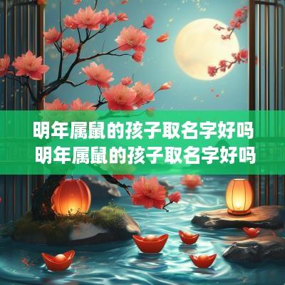明年属鼠的孩子取名字好吗 明年属鼠的孩子取名字好吗男孩