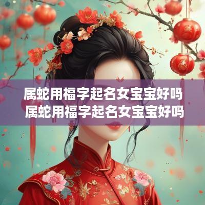 属蛇用福字起名女宝宝好吗 属蛇用福字起名女宝宝好吗怎么取