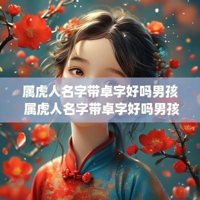 属虎人名字带卓字好吗男孩 属虎人名字带卓字好吗男孩子