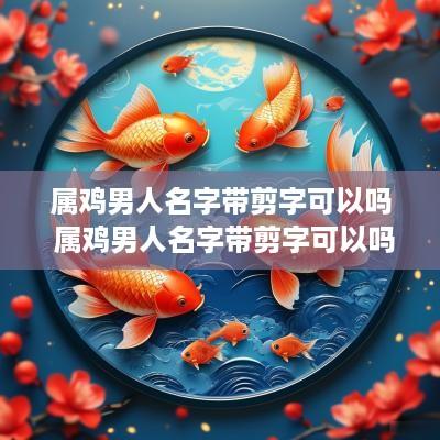 属鸡男人名字带剪字可以吗 属鸡男人名字带剪字可以吗好吗