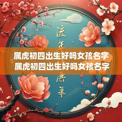属虎初四出生好吗女孩名字 属虎初四出生好吗女孩名字怎么取