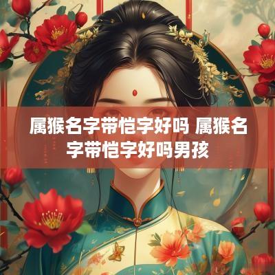 属猴名字带恺字好吗 属猴名字带恺字好吗男孩 属猴名字带恺字好吗 属猴名字带恺字好吗男孩