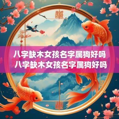 八字缺木女孩名字属狗好吗 八字缺木女孩名字属狗好吗还是属兔