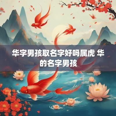 华字男孩取名字好吗属虎 华的名字男孩