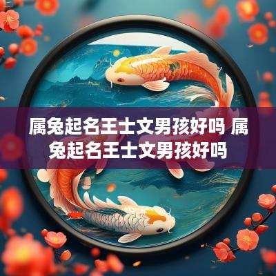 属兔起名王士文男孩好吗 属兔起名王士文男孩好吗