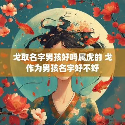 戈取名字男孩好吗属虎的 戈作为男孩名字好不好