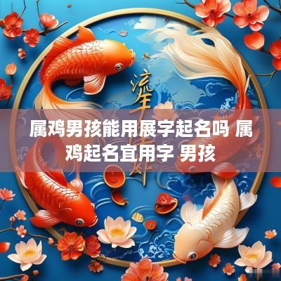 属鸡男孩能用展字起名吗 属鸡起名宜用字 男孩