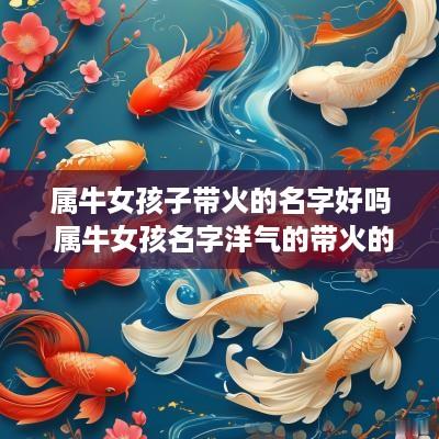 属牛女孩子带火的名字好吗 属牛女孩名字洋气的带火的