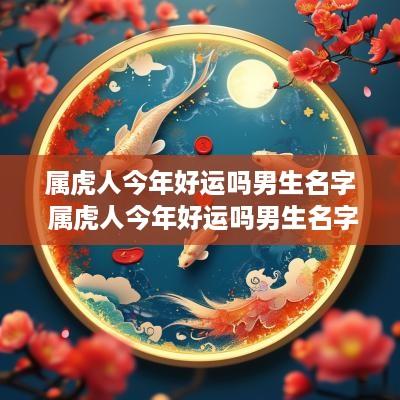 属虎人今年好运吗男生名字 属虎人今年好运吗男生名字叫什么