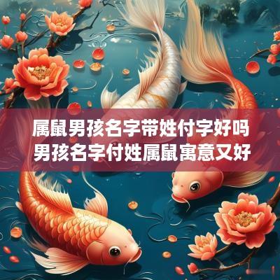 属鼠男孩名字带姓付字好吗 男孩名字付姓属鼠寓意又好