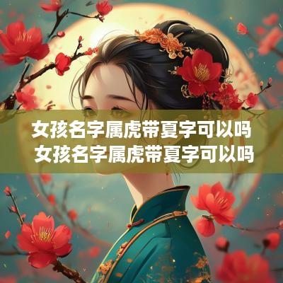 女孩名字属虎带夏字可以吗 女孩名字属虎带夏字可以吗