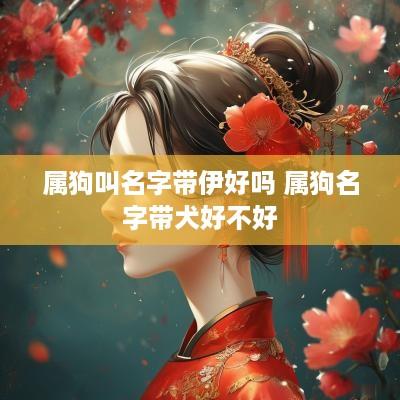 属狗叫名字带伊好吗 属狗名字带犬好不好