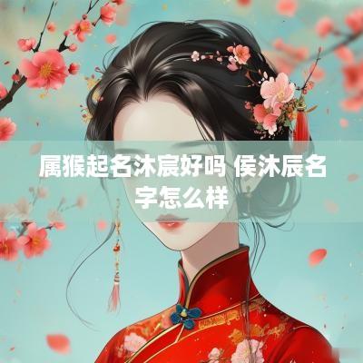 属猴起名沐宸好吗 侯沐辰名字怎么样