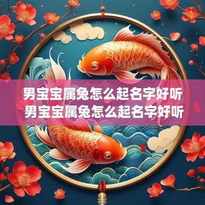 男宝宝属兔怎么起名字好听 男宝宝属兔怎么起名字好听点