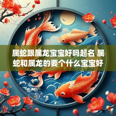 属蛇跟属龙宝宝好吗起名 属蛇和属龙的要个什么宝宝好