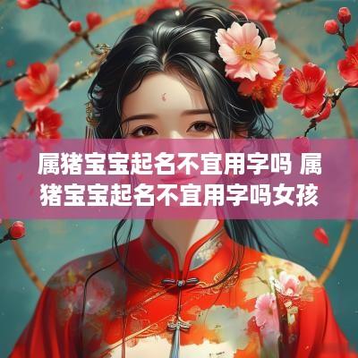 属猪宝宝起名不宜用字吗 属猪宝宝起名不宜用字吗女孩