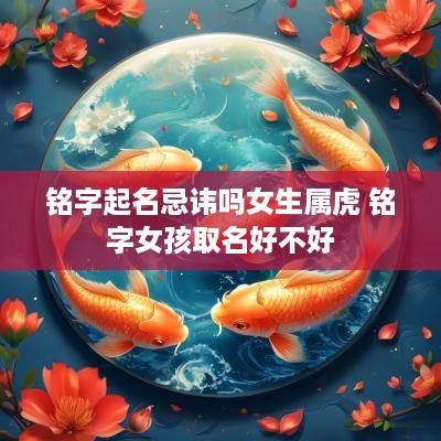 铭字起名忌讳吗女生属虎 铭字女孩取名好不好