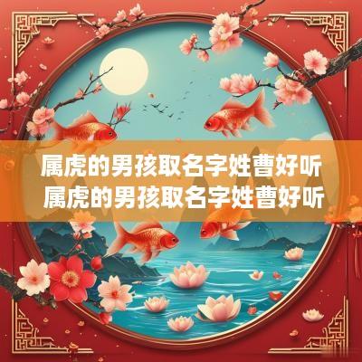 属虎的男孩取名字姓曹好听 属虎的男孩取名字姓曹好听吗