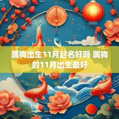 属狗出生11月起名好吗 属狗的11月出生最好