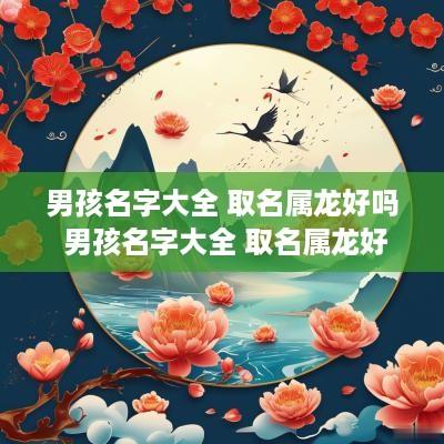 男孩名字大全 取名属龙好吗 男孩名字大全 取名属龙好吗