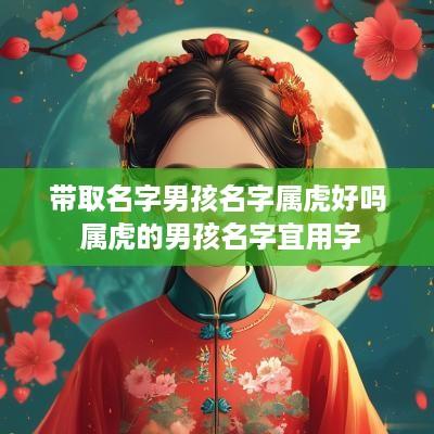 带取名字男孩名字属虎好吗 属虎的男孩名字宜用字
