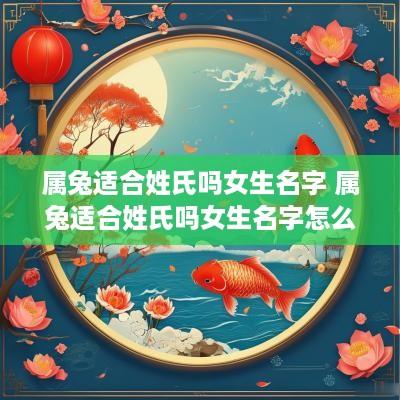 属兔适合姓氏吗女生名字 属兔适合姓氏吗女生名字怎么取