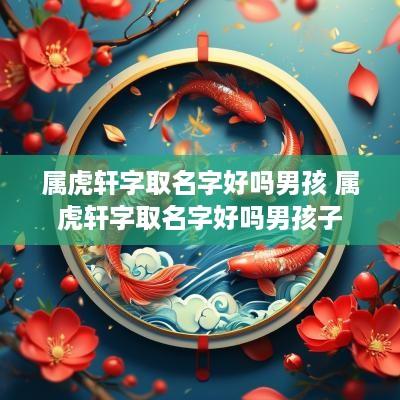 属虎轩字取名字好吗男孩 属虎轩字取名字好吗男孩子