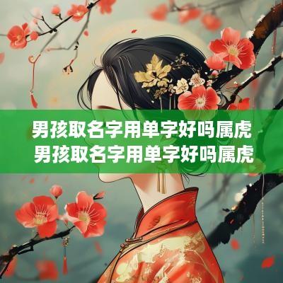 男孩取名字用单字好吗属虎 男孩取名字用单字好吗属虎的