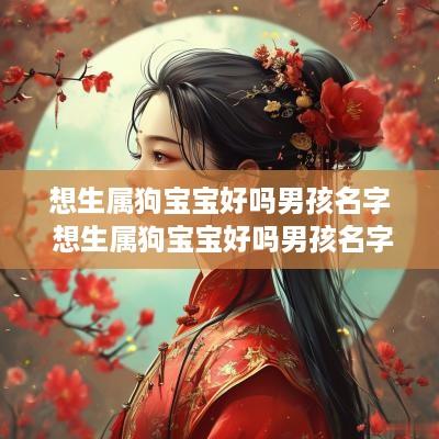 想生属狗宝宝好吗男孩名字 想生属狗宝宝好吗男孩名字怎么取