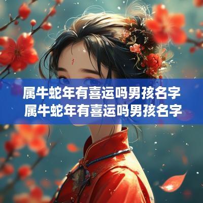 属牛蛇年有喜运吗男孩名字 属牛蛇年有喜运吗男孩名字大全