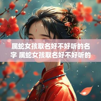 属蛇女孩取名好不好听的名字 属蛇女孩取名好不好听的名字呢
