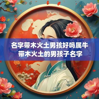 名字带木火土男孩好吗属牛 带木火土的男孩子名字