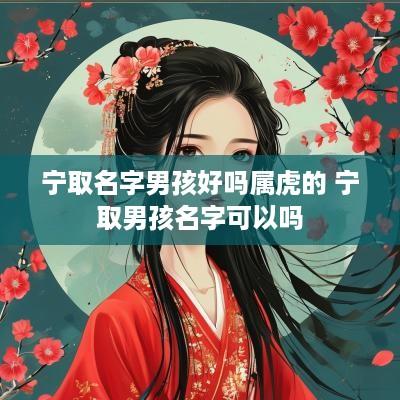 宁取名字男孩好吗属虎的 宁取男孩名字可以吗