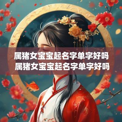 属猪女宝宝起名字单字好吗 属猪女宝宝起名字单字好吗