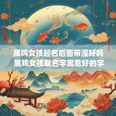 属鸡女孩起名后面带滢好吗 属鸡女孩取名字寓意好的字