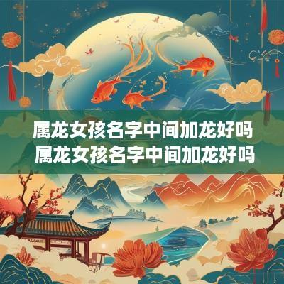 属龙女孩名字中间加龙好吗 属龙女孩名字中间加龙好吗怎么取